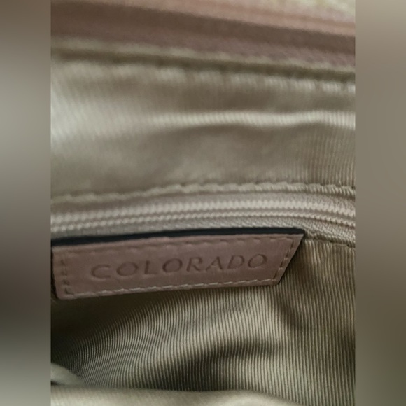 Colorado blush leather crossbody bag - Picture 3 of 8